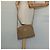 Gucci Borsa a spalla Micro GG Supreme PVC Beige Oro 001 261 1053 Auth BA2223 D'oro - vista 20