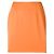 Falda mini de lana naranja Gianni Versace