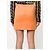 Falda mini de lana naranja Gianni Versace - vista 4