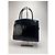 Céline Vintage Celine Paris Handtasche aus schwarzem Lackleder - Ansicht 2