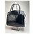 Céline Vintage Celine Paris Handtasche aus schwarzem Lackleder - Ansicht 7