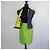 Conjunto de colete e saia de seda Gianni Versace Couture Azul Verde - vista 8