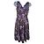 Ralph Lauren Blumenkleid braun Polyester
