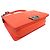 BORSA CHANEL BOY MEDIA IN PELLE CHEVRON CORALLO CON TRACOLLA Rosa - vista 5
