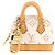 Portachiavi Micro Alma in Monogramma Louis Vuitton D'oro