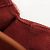 Borsa a spalla in pelle e tela Aline MM di Hermès Bordò - vista 13