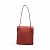 Borsa a spalla in pelle e tela Aline MM di Hermès Bordò - vista 2