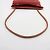 Borsa a spalla in pelle e tela Aline MM di Hermès Bordò - vista 5