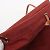 Borsa a spalla in pelle e tela Aline MM di Hermès Bordò - vista 8