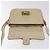 Céline Borsa a spalla CELINE in pelle bianca e oro Auth bs25844 Bianco D'oro - vista 10