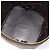 CHANEL Matelassé COCO Marchio Vanity Pouch Pelle di Agnello Marrone Scuro CC Auth 123070 - view 11