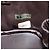 CHANEL Matelassé COCO Marchio Vanity Pouch Pelle di Agnello Marrone Scuro CC Auth 123070 - view 12