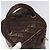 CHANEL Matelassé COCO Marchio Vanity Pouch Pelle di Agnello Marrone Scuro CC Auth 123070 - view 6