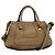 Chloé Borsa a mano in pelle Chloe Hailey 2 vie beige oro Auth am8424 D'oro