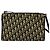 Borsa a Spalla Christian Dior Blu Navy Oro Auth BD1963 D'oro - vista 2