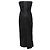 Trägerloses Kleid Yohji Yamamoto Schwarz - Ansicht 3