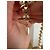 Collana Vivienne Westwood di Perle Bianche e Oro Bianco D'oro - vista 5