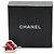 Broche de pérola falsa em esmalte dourado vermelho da Chanel com coração e flecha Coco - vista 4
