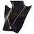Givenchy Silber Plattierter G Logo Strass Anhänger Halskette - Ansicht 5