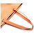 LOEWE Tote de Cuero Anagrama Naranja Este-Oeste - vista 11