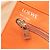 LOEWE Tote de Cuero Anagrama Naranja Este-Oeste - vista 7
