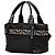 Borsa Fendi in nylon nero Zucca con zip - vista 2