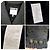 Moschino Jeans giacca a quadretti bianca e nera Nero Bianco - vista 13