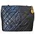 Medaillon Borsa Chanel Medallion in pelle caviar Marrone scuro