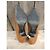 Autre Marque Régina Pumps aus Leder hellbraun 8 cm Absatz - Ansicht 6