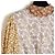 Zimmermann 2021 Vestido FR42 Beige Amarillo Lino Patchwork Vestido de Día UK14 US12 NWT Multicolor - vista 3