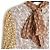 Zimmermann 2021 Vestido FR42 Beige Amarillo Lino Patchwork Vestido de Día UK14 US12 NWT Multicolor - vista 5
