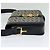 Céline Borsa a spalla CELINE C Sulky in tela blu navy e oro Auth ep8935 D'oro - vista 4