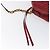 GUCCI GG Marmont Borsa a Spalla in Pelle Rossa Dorata 447632 Auth ep9033 - vista 14