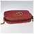 GUCCI GG Marmont Borsa a Spalla in Pelle Rossa Dorata 447632 Auth ep9033 - vista 6