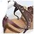 LOUIS VUITTON Décolleté in Pelle Marrone LV Auth bs25696 - vista 16