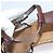 LOUIS VUITTON Décolleté in Pelle Marrone LV Auth bs25696 - vista 17