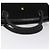 BALLY Borsa a mano trapuntata in pelle nera e oro Auth BD2177 Nero D'oro - vista 7