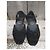 Autre Marque Sandali in suede traforato nero 37 - vista 3