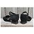 Autre Marque Sandali in suede traforato nero 37 - vista 4