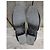 Autre Marque Sandali in suede traforato nero 37 - vista 5