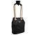 Borsa a secchiello piccola in Re-Nylon di Prada Mariner Nero - vista 3