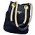 Borsa a secchiello piccola in Re-Nylon di Prada Mariner Nero - vista 5