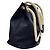 Borsa a secchiello piccola in Re-Nylon di Prada Mariner Nero - vista 6