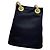Borsa a secchiello piccola in Re-Nylon di Prada Mariner Nero - vista 7