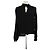 Giambattista Valli Blusa de seda negra Negro