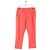 Hermès Pantalones rectos de algodón rojo Roja