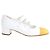 Carel Tacchi in pelle bianchi Bianco