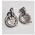 Pendientes refinados DOLCE & GABBANA mod. DJ0770 de acero plateado con trabajo de malla marina Plata - vista 3