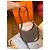 Borsa a mano Hermès Little Arch in pelle taupe - vista 2
