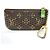 Monedero perforado Monogram Louis Vuitton Castaño Verde Verde claro - vista 2